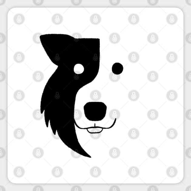 Sheepdog Sticker by Sketchy